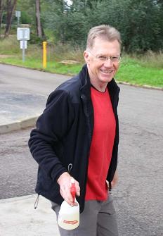 Albert putzt