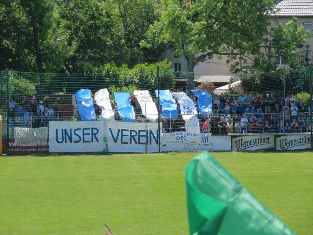 HL Chemie vs FCO Vor Anpfiff der Auswärtsblock IMG 1783
